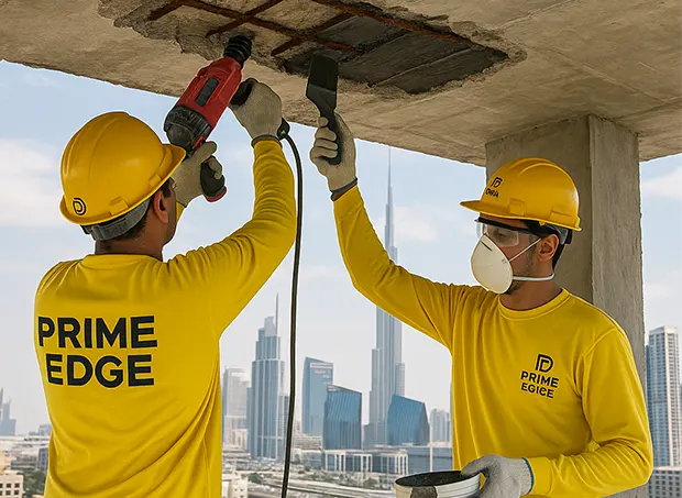 Prime Edge technical Services LLC is specialised in all types of Concrete Cutting, Concrete 2D & 3D Scanning and Demolition works all over UAE
